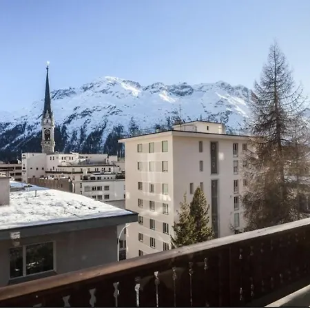 アパート In In The Heart Of Sankt Moritz-dorf サンモリッツ