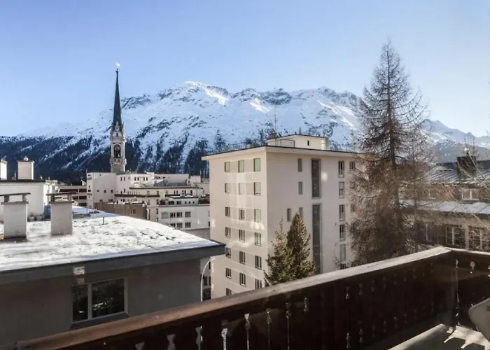 アパート In In The Heart Of Sankt Moritz-dorf サンモリッツ